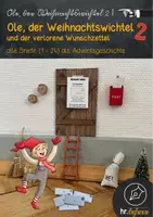 Vorschau - Arbeitsblätter - Ole, der Weihnachtswichtel und der verlorene Wunschzettel (Teil 2) - Deckblatt