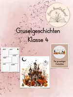 Vorschau - Unterrichtsreihen - Gruselgeschichten Kl 4 - Deckblatt
