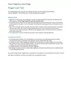 Vorschau - Arbeitsblätter - Loose Change_Test-Fragen zur Kurzgeschichte - Seite 1