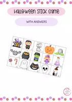 Vista previa - Juegos / Gamificación - HALLOWEEN STICK GAME - Portada