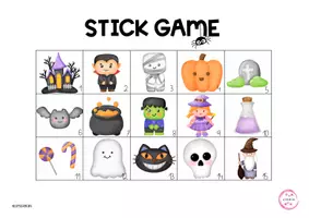 Vista previa - Juegos / Gamificación - HALLOWEEN STICK GAME - página 1