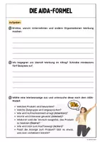 Vorschau - Arbeitsblätter - Das AIDA-Modell (Werbung) - Seite 2