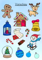 Vorschau - selbst erstellte Cliparts/Grafiken - Weihnachten Cliparts, Farbe und s/w, kommerzielle Nutzung - Seite 2