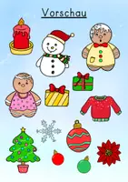 Vorschau - selbst erstellte Cliparts/Grafiken - Weihnachten Cliparts, Farbe und s/w, kommerzielle Nutzung - Seite 3