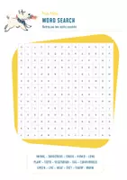 Aperçu - Jeux - The velociraptor Word search - Page 2