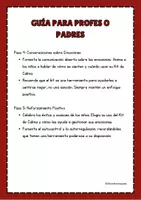 Vista previa - Manualidades / Dibujos para colorear - Actividad Recortable: Kit de la Calma para la Tapa del Cuaderno (Primaria) - página 3
