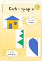 Vorschau - Stationenlernen - Karten Symmetrie 1. / 2. Klasse (Freiarbeit) - Deckblatt