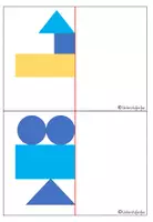 Vorschau - Stationenlernen - Karten Symmetrie 1. / 2. Klasse (Freiarbeit) - Seite 1