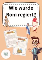 Vorschau - Arbeitsblätter - Wie wurde Rom regiert? - Deckblatt