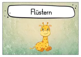 Vorschau - Poster - Lautstärkeregler - Giraffe für die Giraffenklasse - Visualisierung - Seite 2