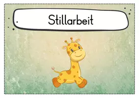 Vorschau - Poster - Lautstärkeregler - Giraffe für die Giraffenklasse - Visualisierung - Seite 1