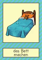 Vorschau - Stationenlernen - Tagesablauf Bildkarten - Grundschule und DaZ - Seite 3