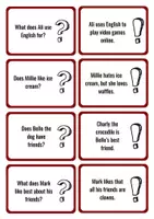 Vorschau - Spiele - Simple Present - Merkspiel "Paare finden" - Seite 2