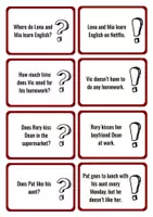 Vorschau - Spiele - Simple Present - Merkspiel "Paare finden" - Seite 3