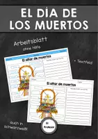 Vorschau - Arbeitsblätter - El Día de los Muertos - AB zum Altar + Text - Deckblatt