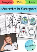 Vorschau - Stundenentwürfe - Wortschatz-Bundle: Winter - Seite 1
