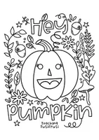 Vorschau - Mal- und Bastelvorlagen - Halloween Ausmalbuch I 10 Seiten I {By Teaching Tutifruti} - Seite 2