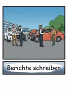 Vorschau - Bildkarten - Bildkarten "Aufgaben der Polizei" DaZ / DaF / Deutsch - Seite 2