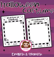 Vorschau - Mal- und Bastelvorlagen - Arbeitsblatt für Halloween-Kostüme {By Teaching Tutifruti} - Deckblatt