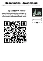 Vorschau - Arbeitsblätter - Krappmann Anwendung Analyse Song Lied Apache 207 - Roller - Deckblatt