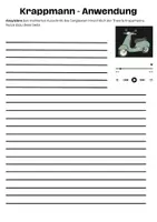 Vorschau - Arbeitsblätter - Krappmann Anwendung Analyse Song Lied Apache 207 - Roller - Seite 1