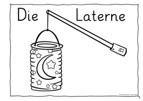 Vorschau - Unterrichtsreihen - Die Laterne - Mein erstes Lernheft - für Vorschule, Inklusion, Förderschule, 1. Klasse - Seite 3