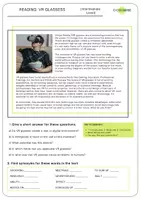 Vista previa - Unidades / Secuencias / Situaciones de Aprendizaje - Reading: VR glasses and technology - Portada