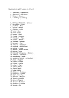 Vorschau - Merkblätter - Länder und Haupstädter Europa - Deckblatt
