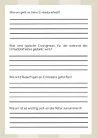 Vorschau - Arbeitsblätter - Lesetext (Lesetandem) "Das Erntedankfest" - mit Fragen zum Text - Seite 2