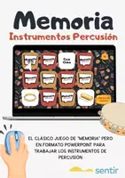 Vista previa - Juegos / Gamificación - Paquete de "Memoria" - Instrumentos Musicales - Juego Virtual - página 1