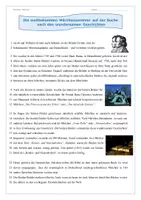 Vorschau - Arbeitsblätter - Märchen / Die Brüder Grimm - Steckbrief erstellen - Seite 1