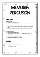Vista previa - Juegos / Gamificación - Memoria de Instrumentos Musicales - Juego Imprimible - página 2