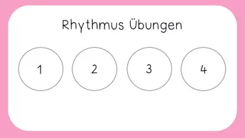 Vorschau - Stundenentwürfe - Rhythmus: Basisübungen für Musik Freebie - Seite 3