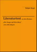 Vorschau - Arbeitsblätter - Literaturtest zu "Der Junge auf dem Berg" von John Boyne - Deckblatt