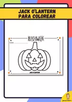 Vista previa - Manualidades / Dibujos para colorear - Jack o'lantern para colorear - Portada