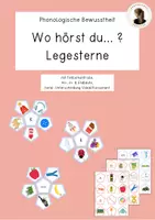 Vorschau - Spiele - Wo hörst du...? Spiel zur phonologischen Bewusstheit - Deckblatt