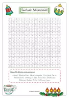 Vorschau - Arbeitsblätter - Weihnachtszeit Materialpaket SUCHSEL - Deckblatt