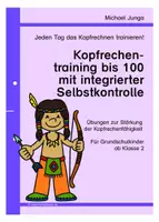 Vorschau - Arbeitsblätter - Kopfrechentraining im Zahlenraum bis 100 - Deckblatt