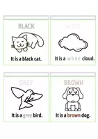 Vista previa - Unidades / Secuencias / Situaciones de Aprendizaje - Mini libro de los colores en inglés. - página 2