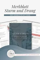 Vorschau - Poster - Sturm und Drang Merkblatt für die Oberstufe - Deckblatt