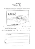 Vorschau - Arbeitsblätter - Writing a postcard - Deckblatt