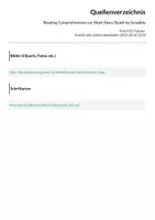 Vorschau - Arbeitsblätter - Reading Comprehension zur Short Story Death by Scrabble - Seite 3