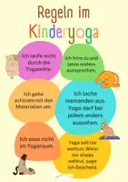 Vorschau - Merkblätter - Regeln im Kinderyoga mit Vorlage - Deckblatt