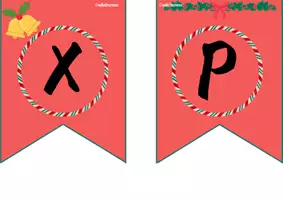 Προεπισκόπηση - Άλλος τύπος υλικού - Χριστουγεννιάτικα σημαιάκια_Καλά Χριστούγεννα - Σελίδα 2