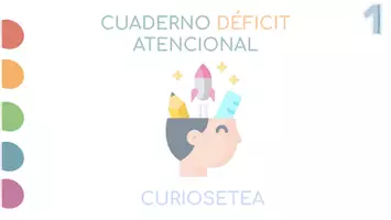 Vista previa - Hojas de trabajo - Cuaderno para trabajar la atención - Portada