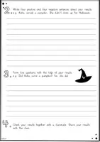 Vorschau - Arbeitsblätter - Find Someone Who - Halloween / Bingo / Simple Past - Seite 2