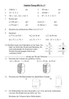 Vorschau - Arbeitsblätter - Übungsstunden/Vertretungsstunden Mathe Kl. 8 RS Nr. 17-19 - Seite 3