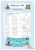Vorschau - Arbeitsblätter - Zahlenspaziergang ZR 1000 - Deckblatt