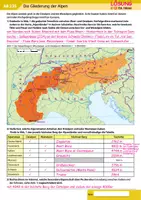 Vorschau - Arbeitsblätter - Die Gliederung der Alpen - Seite 2