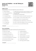 Vorschau - Arbeitsblätter - Israel und Palästina - von der Teilung zur Besatzung (Lückentext und Übungen) - Seite 2